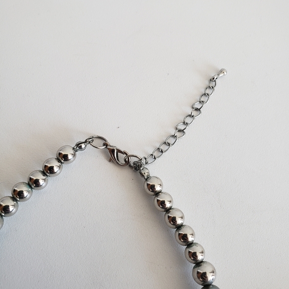 Jewelmint Turquoise Silver Tone Set of Necklace and Bracelet - Picture 14 of 15